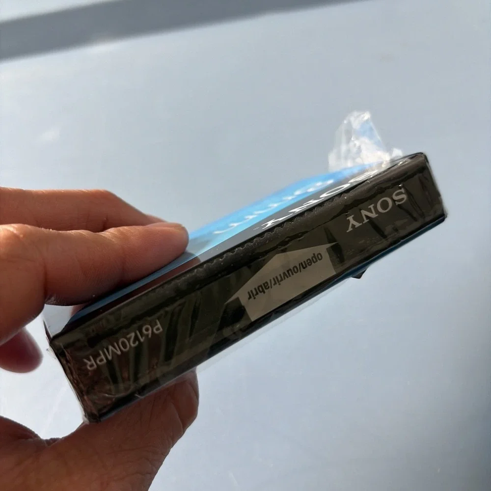 2 Sony 8mm P6120MPR 120 minute MP 8 Standard Video  Cassettes  -  New Sealed